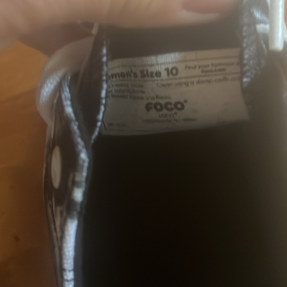 Fioco women’s size 10 eagles tennis shoes look like tie dye black and white New - Picture 5 of 5
